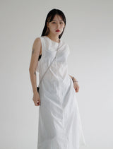 ナイロンバックポイントワンピース / Nylon Back Point One Piece (3color)