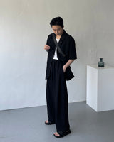 OW ツーボタン半袖ジャケット / OW Two Button Short-Sleeved Jacket (Set - Up / 3 colors)