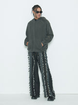Wind Vagabond Denim Pants Black