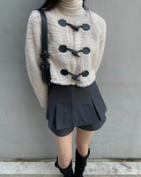 Pleated pants skirt