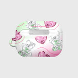 CRYSTAL MERRY PATTERN-PINK(AIR PODS PRO-HARD) (6602465673334)