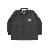 IMXHB CIRCLE LOGO COACH JACKET - BLACK (6674933055606)
