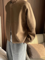 Toast round-neck cardigan