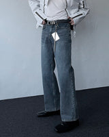 GJ5065 Straight Washing Denim (3 colors)