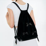 Ribbon Gym Sack [Pink]