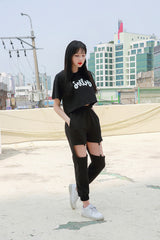 ジェリークロップ半袖Tシャツ / TOP(8137) Jelly Crop Short Sleeve Tee