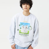 マルチーズファミリースウェットシャツ /(NO napping) Maltese family sweatshirts