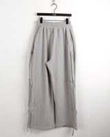[Sheep fleece] Sento balloon side ribbon juli pants
