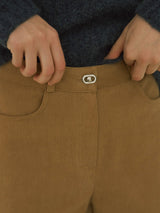 Straight cotton pants (6654578425974)