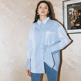 STRIPE OVERSIZE SHIRT_L/BLUE (EEOO1BLR01W) (6541196460150)