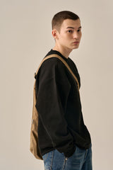 LETTERING LOGO BASIC SWEATSHIRT - BLACK