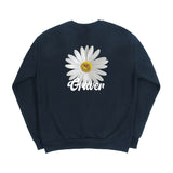 [UNISEX] Back Daisy Flower Smile Sweatshirt