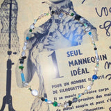 ocean gemstone necklace