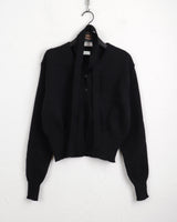[Muffler set] Eden button V-neck cardigan