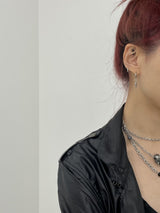 サージカルスチールサーキュラーコーンリングピアス/Surgical steel circular cone ring earring