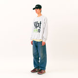 ソーシャルクラブスウェットシャツ / Social Club Sweat (White Melange)