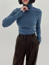 シンストライプウォームポーラーTシャツ/Thin Stripe Warm Polar T-shirt (4color)
