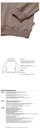 ブラストフーディ/BLAST HOODIE [BROWN]