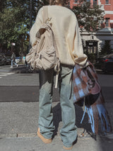 (UNISEX) グリックビンテージワイドデニムパンツ
