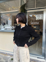 Sally two-way crop cardigan