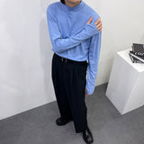 ボディモックネックウォーマーTシャツ/DE Bobby Mock Neck Warmer T-Shirt (3 colors)