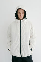 ソフトフーディージャケット/BSR2223FWJK013 SOFT HOODIE JACKET CREAM