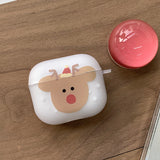 Rudolf - Snow Christmas AirPods Case_matt