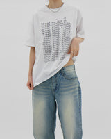 ヒューマンプリントショートスリーブTシャツ / Human printing short sleeve T-shirt (2color)