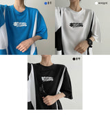 カチースリットユニフォームメッシュショートスリーブT / Cachy Slit Uniform Mesh Short Sleeve Tee