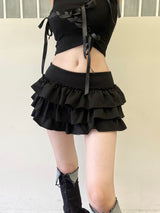カンカンコットンミニスカートパンツ / 925. Cancan cotton mini sk-pt (3color)