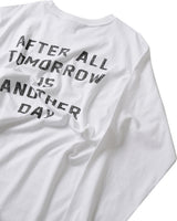 バックレタリングオーバ－Tシャツ