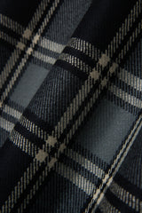 タータンプレイドチェックシャツ/Tartan Plaid Check Shirt S109 Navy