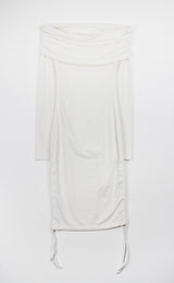 オフショルダーストリングドレス/Off Shoulder String Dress (3color)