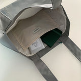 Oxford simple line bag - gray