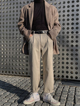 Retro Button Single Jacket (3color) (6646315548790)