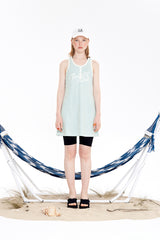 チェリーノースリーブテリードレス / CHERRY SLEEVELESS TERRY DRESS [MINT]