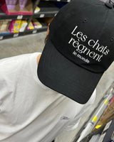 ルシャボールキャップ / LES CHATS BALL CAP BLACK