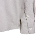 UTILITY CURVED POCKET OXFORD SHIRT SAND GREY (6621864394870)
