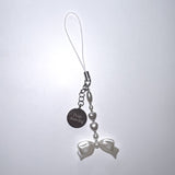 [Handmade] Ballerina ribbon phone keyring