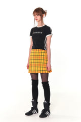 ORIGINAL MINI CHECK SKIRT (YELLOW)