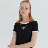 BACK STRAP TEE (BLACK)