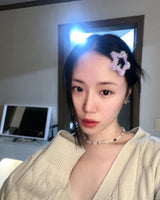 [I-DLE Yuqi, Shuhua] Bear heart fur hairpin (3color)