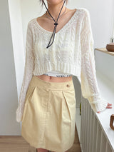 ピンタッククラシックスカート / Pintuck Classic Skirt (2color)