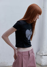 ハートクラウドTシャツ