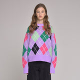 argyle knit (ivory)(Copy) (6628349902966)