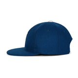 VA スクウェア アップリケ ウール ベースボール キャップ/ネービー