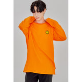 スマイルロングスリーブTシャツ / SMILE SLEEVE (4357609914486)
