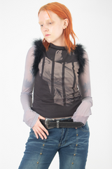 ✦Layered See-through Top