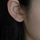 [single piercing]14K GOLD MINI PIERCING (6680886935670)
