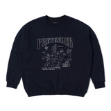 PRETENDER DOODLE SWEAT SHIRTS (3color) (6678692429942)